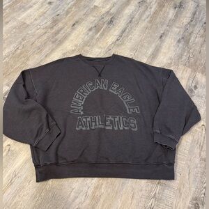 American Eagle Outfitters Athletics Brown Crewneck Sweater